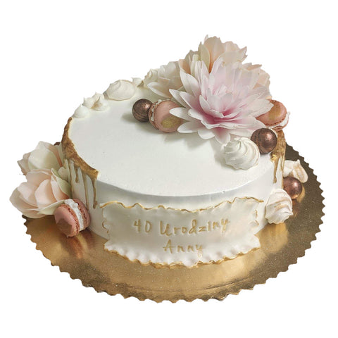 Tort kwiatowy 1