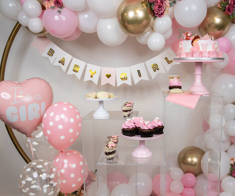 Słodki stół – Baby Shower Dziewczynka