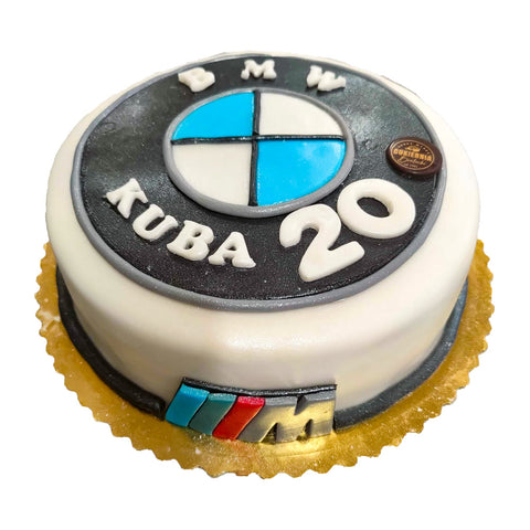 Tort znaczek BMW