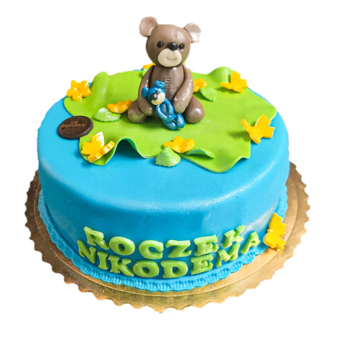 Tort z misiem