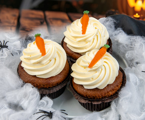 1 szt. Marchewkowa Muffina Halloweenowa