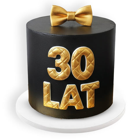 Tort Ze Złotym Detalem [ON10]
