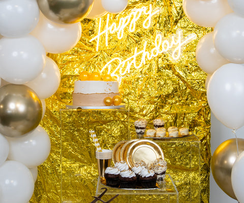 Słodki stół – Złote urodziny