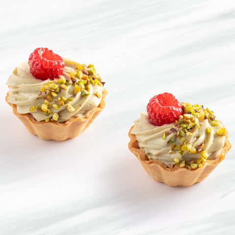 4 szt. Babeczka pistacjowo-malinowa