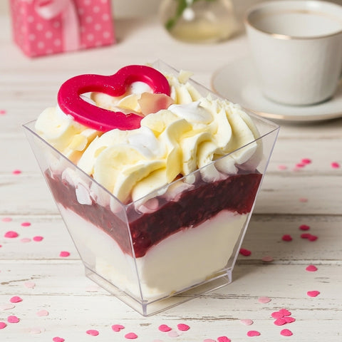 1 szt. Deser malinowa chmurka na Dzień Babci i Dziadka