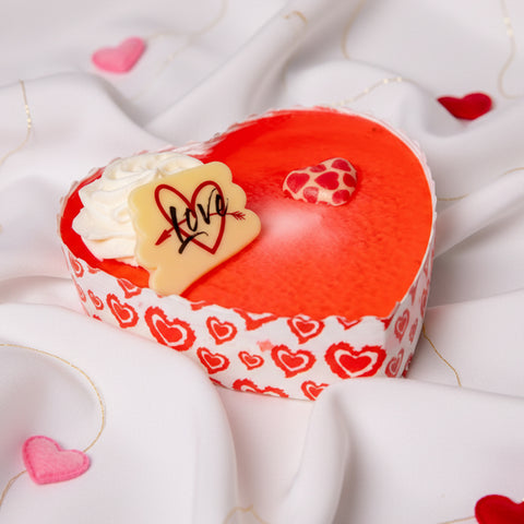 1 szt. Walentynkowy deser serce