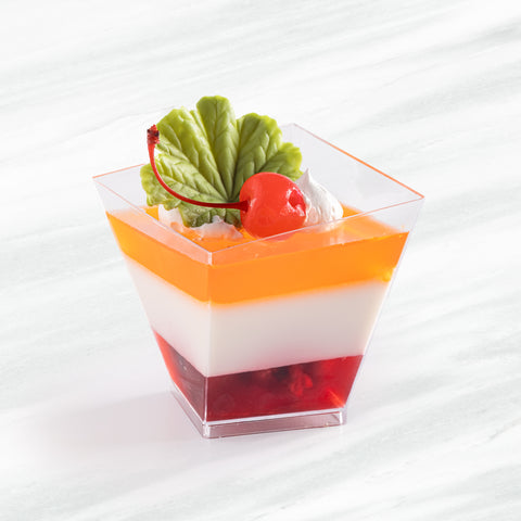 4 szt. Deser panna cotta