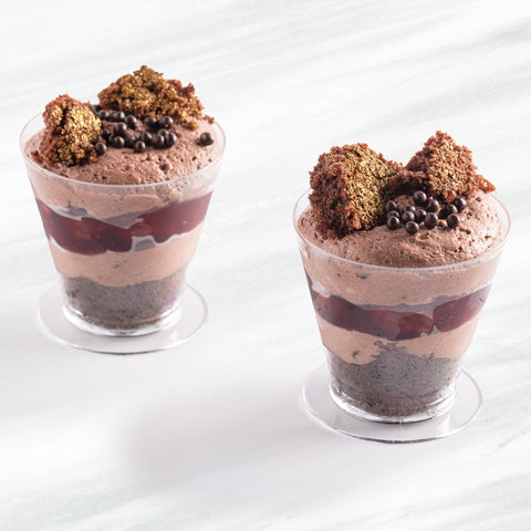 4 szt. Deser wiśniowy