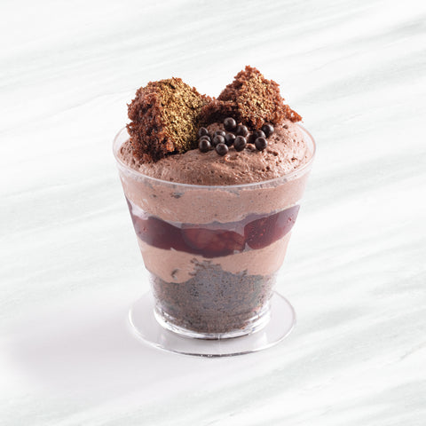 4 szt. Deser wiśniowy