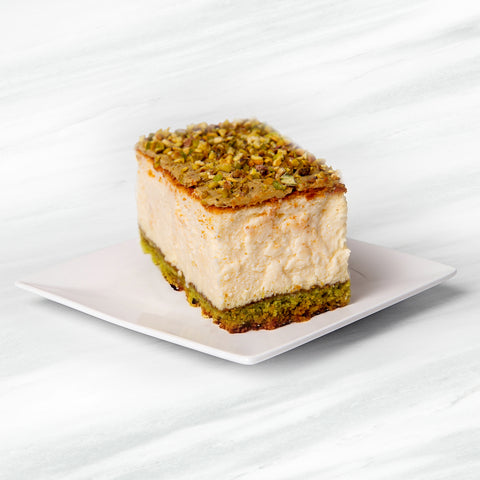 Sernik pistacjowy