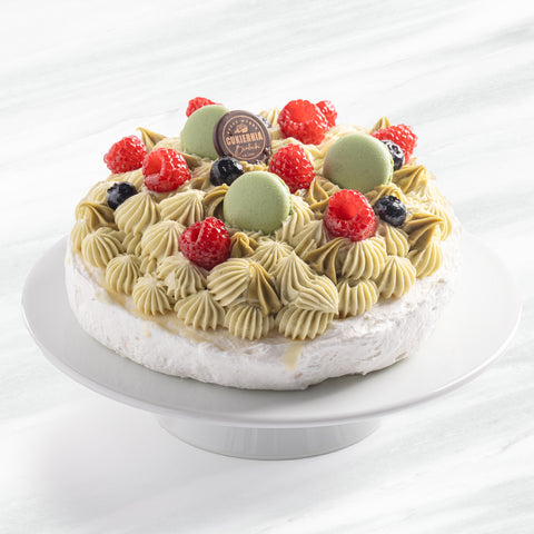 1 szt. Torcik bezowo-pistacjowy