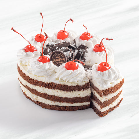 1 szt. Torcik czarny las